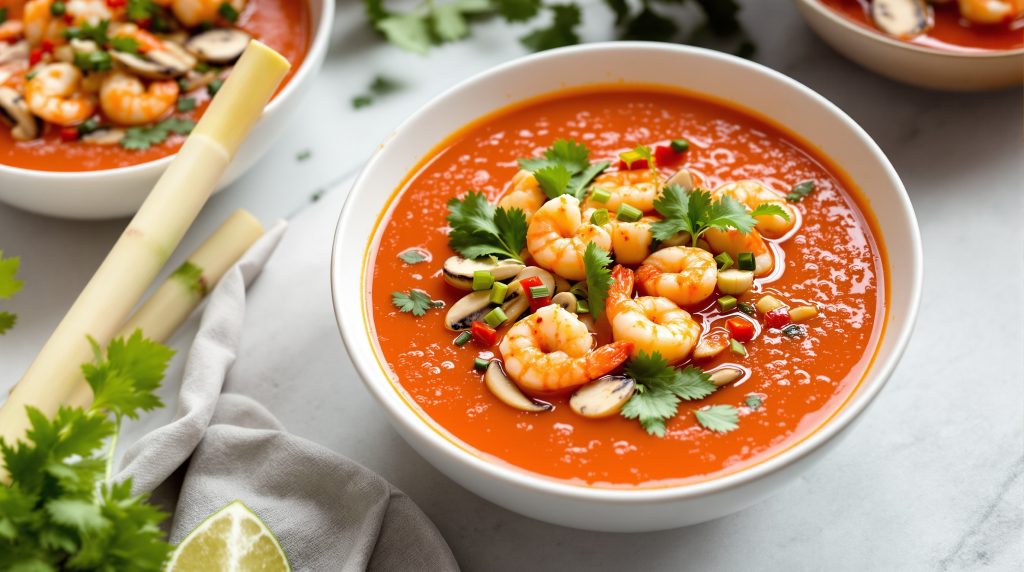 Kald Gazpacho-style Tom Yum