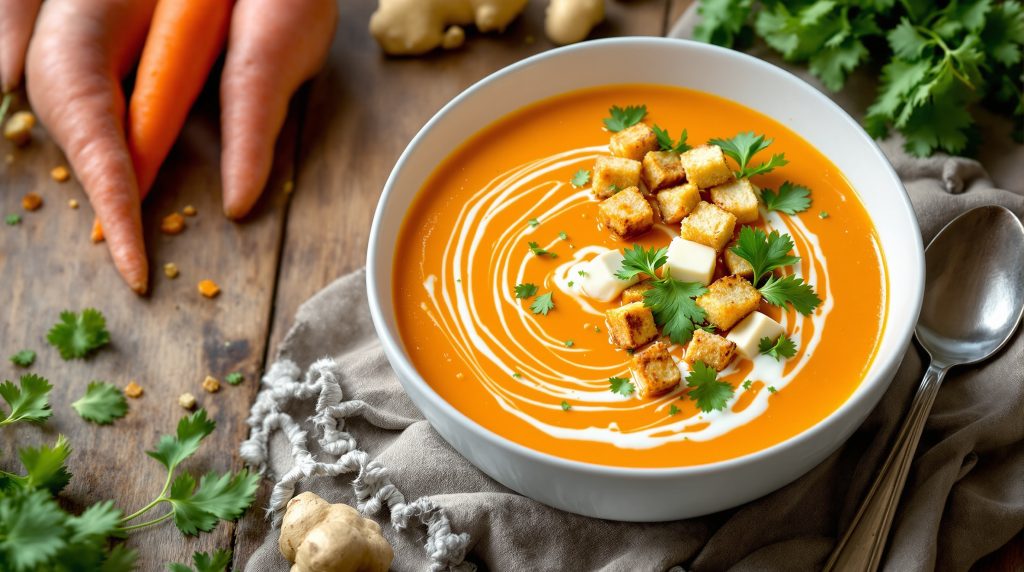 Chilled Kumara Soup