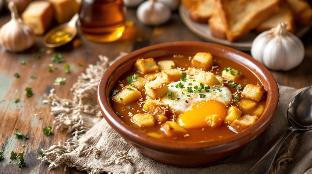 Sopa de ajo