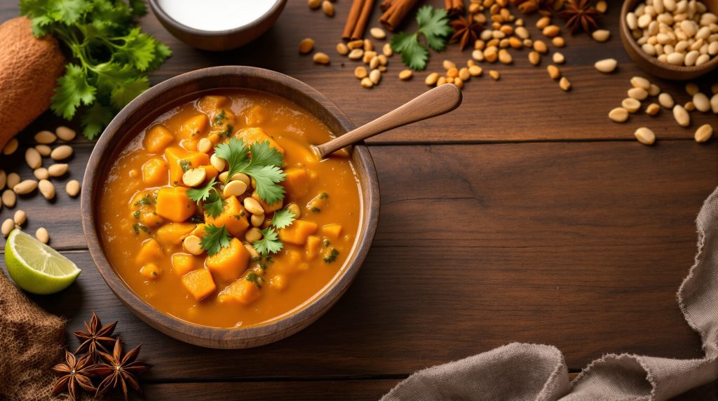 Afrikansk peanutsuppe