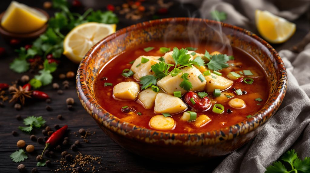 Fish pepper soup