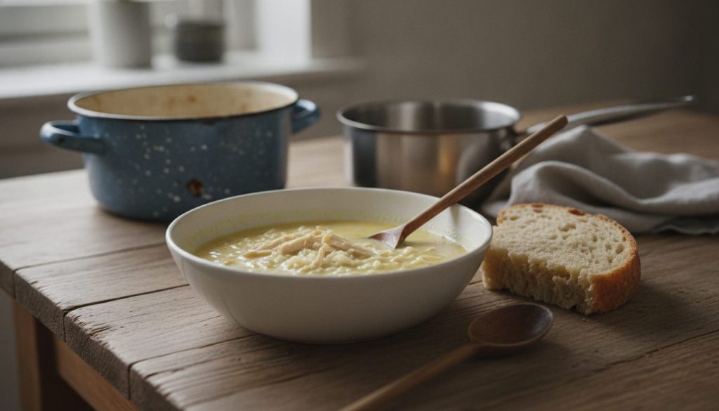 Skål med avgolemono
