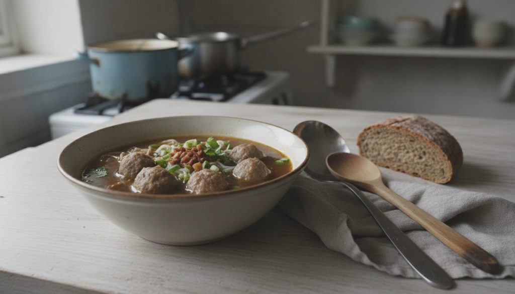 Skål med bakso