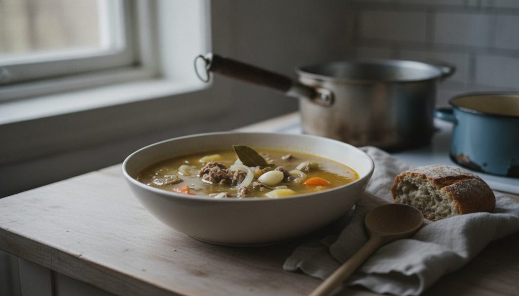 Skål med caldo de res