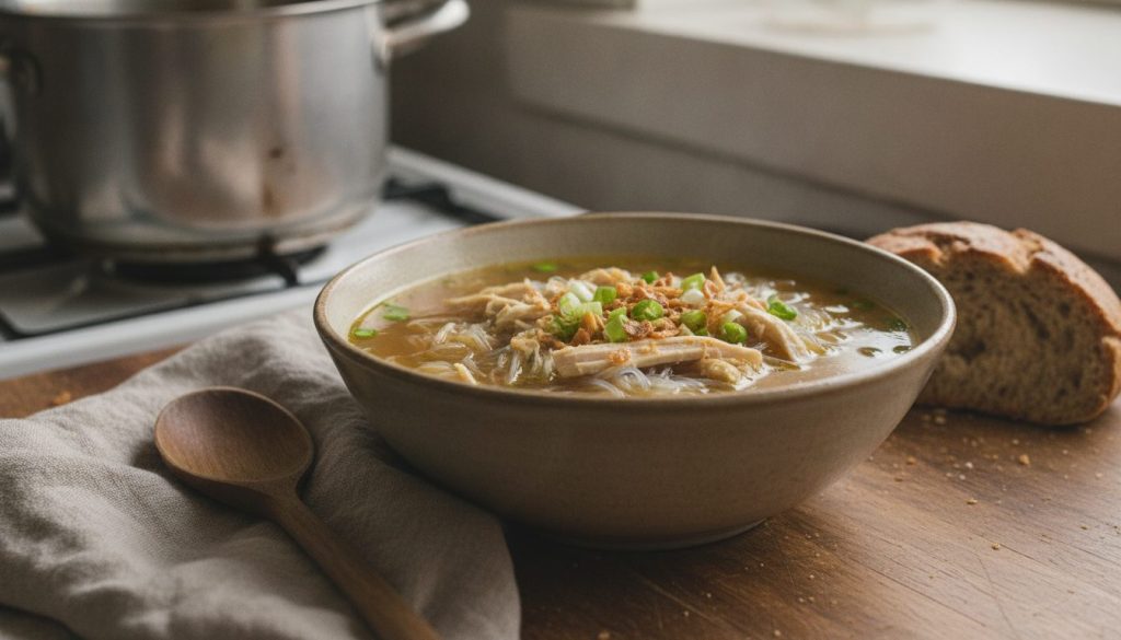 Skål med chicken sotanghon
