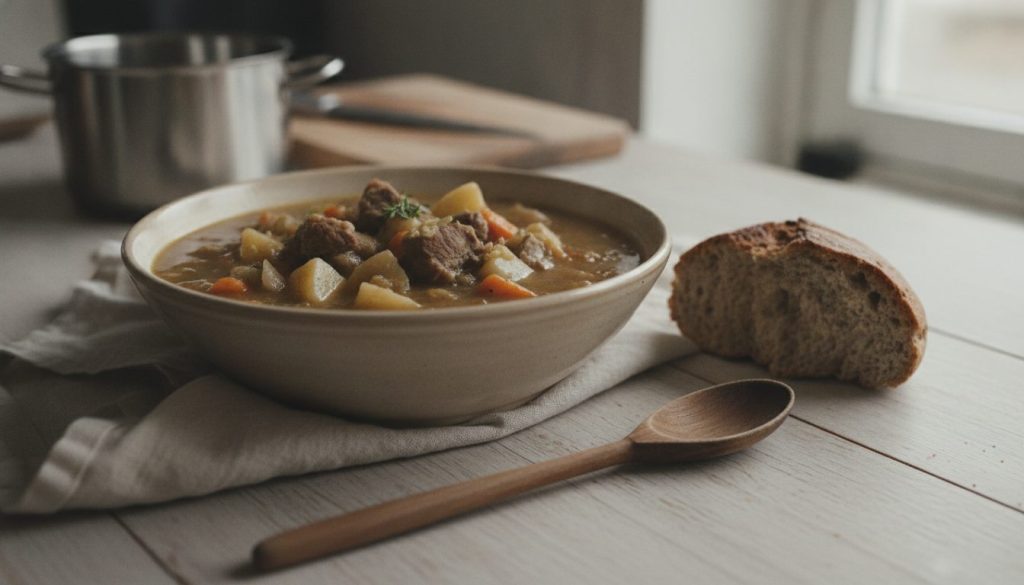 Skål med irish lamb stew