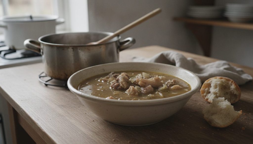 Skål med kaleh pacheh