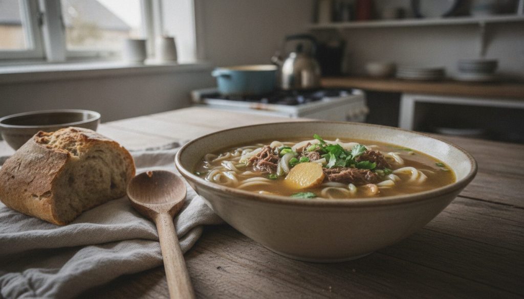 Skål med pho bo