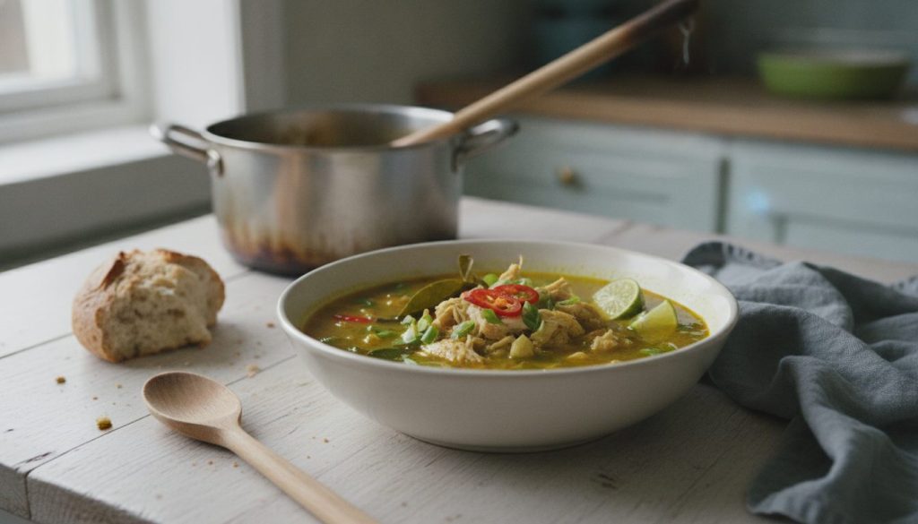 Skål med soto ayam
