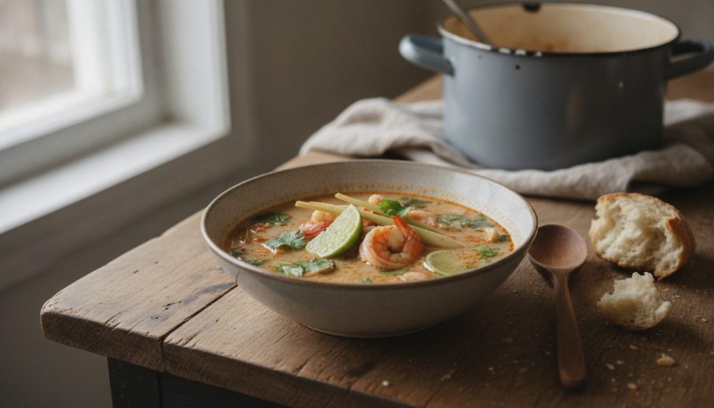 Skål med tom yum goong